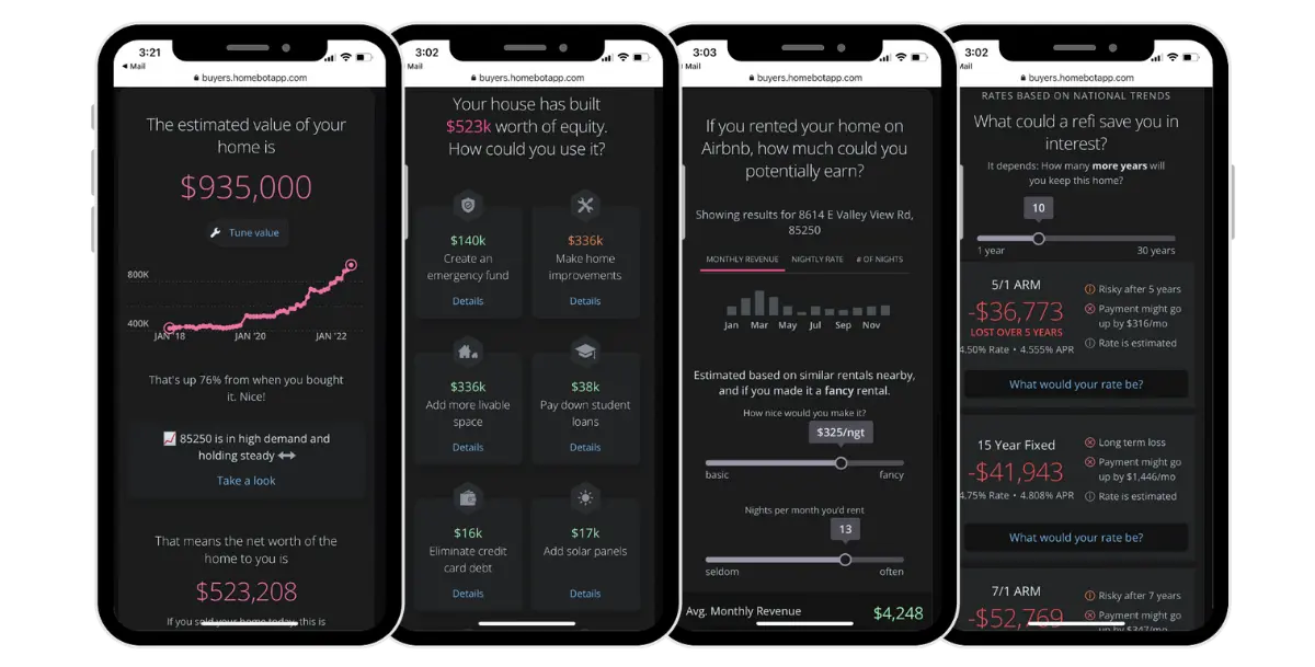 Homebot Home Valuation Evan and Jentri Young Sell Your home in Phoenix